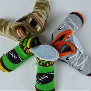 Infant Socks Camo Sneakers Football Baby Dumpling